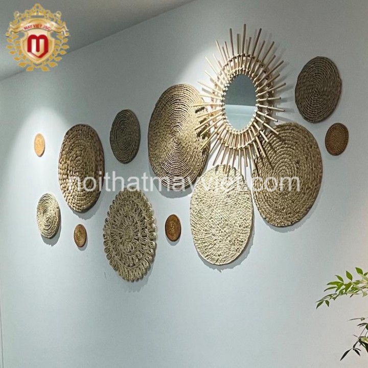 Đồ Trang Trí Mây Tre Tường MTT004